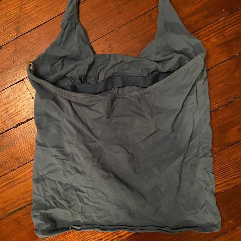 Aventure Teal Tank Top w/Bra Large - Picture 4 of 7